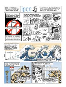 interior page from the climate comic