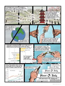 interior page from the climate comic