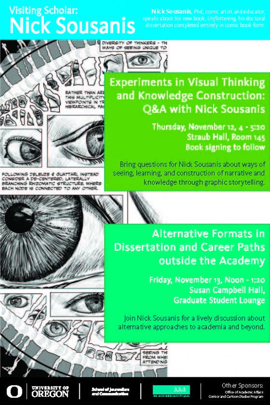 Sousanis UO postcard