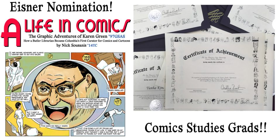 Eisner Comics Grads blog cover