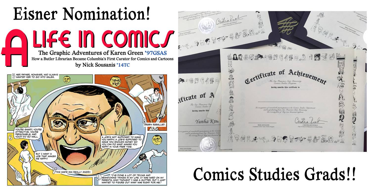 Eisner Comics Grads blog cover