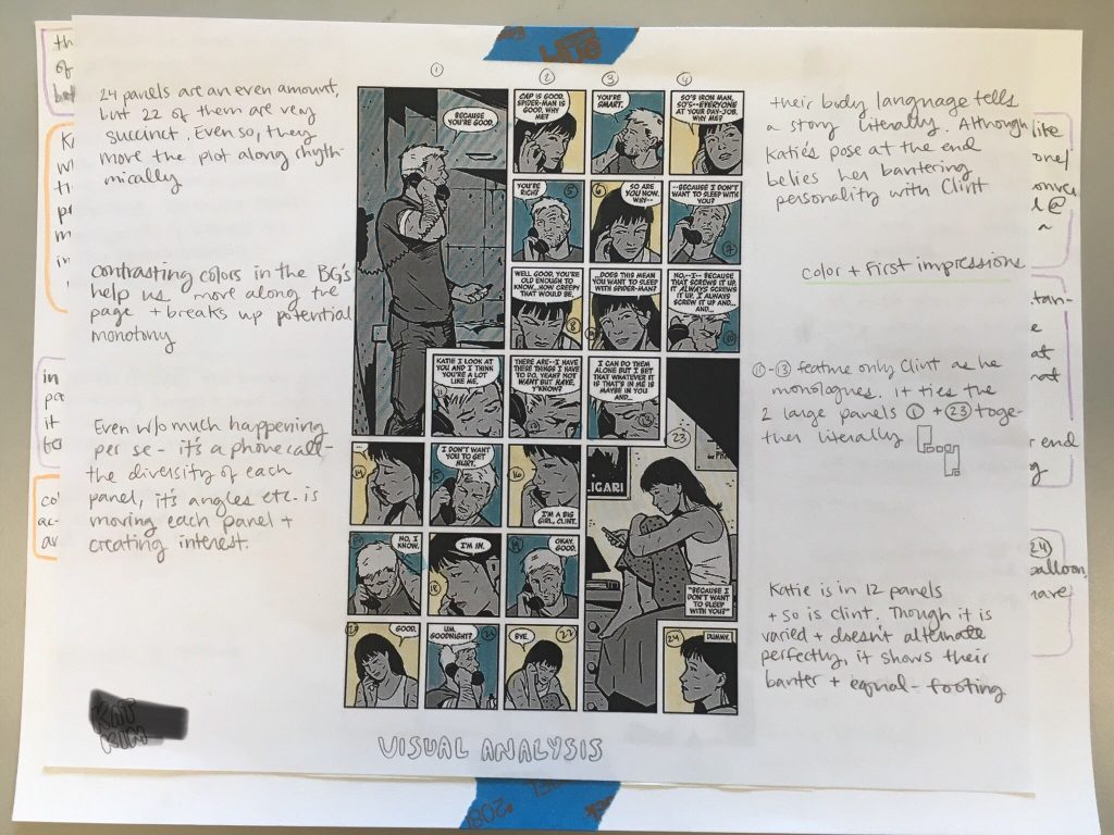 Talks and Comics Classroom Resources – Spin Weave and Cut