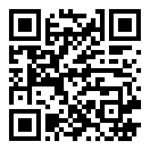 this is a QR code - black and white, fragmented abstract pattern 