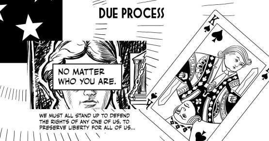 SWC cover Due Process excerpts from the due process comic
