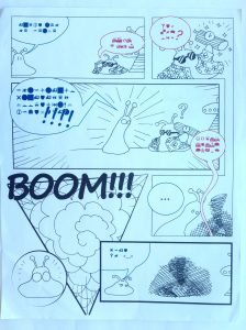 3-person collaborative comic