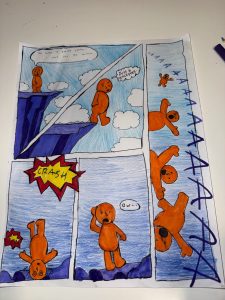 3-person collaborative comic