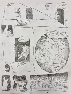 3-person collaborative comic