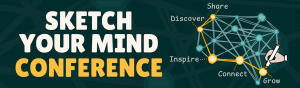 Banner for the conference "sketch your mind"