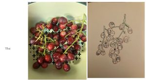 photo of architectural feature alongside comic made using that feature as basis for layout