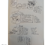 sketches of student's favorite hero and why