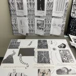 Posters with excerpts of Unflattening doing analysis