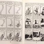 interior pages to city of glass, 9-panel grids and narration