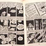 interior pages to city of glass, 9-panel grids and narration
