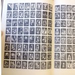 A spread from erik drooker's flood with 8by8 grids